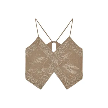 ZARA Camisole Women's Brown/Dark Taupe