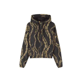 VERSACE JEANS COUTURE Chain Couture Zip Hoodie
