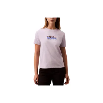 CALVIN KLEIN T Shirt Women's Purple