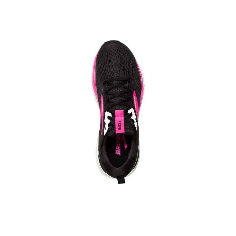 Brooks Trace 3 Black Blue Pink Glo Women's-5