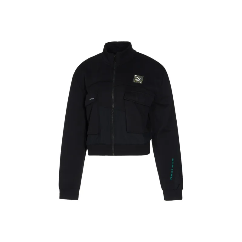 PUMA OPEN ROAD Jackets Women's Coal Gray-0