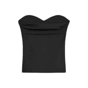 ZARA Strapless Top Women's Black