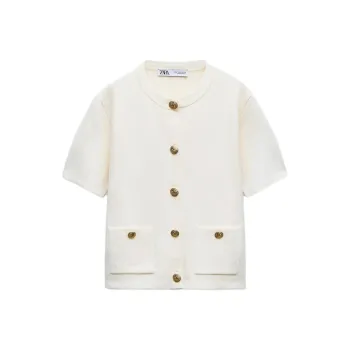 ZARA Jackets Coats Women's White