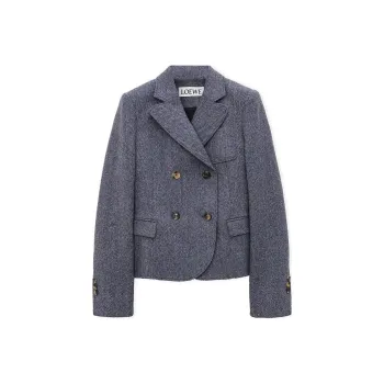 LOEWE Tailored Jacket 'Blue Melange'