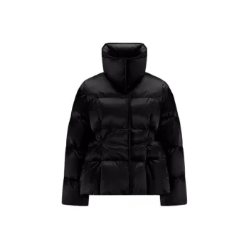Moncler Coua Short Down Jacket Black