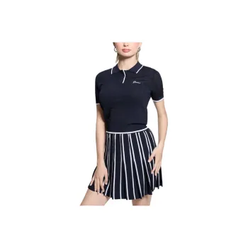 GUESS Polo Shirt Women's Marine Blue