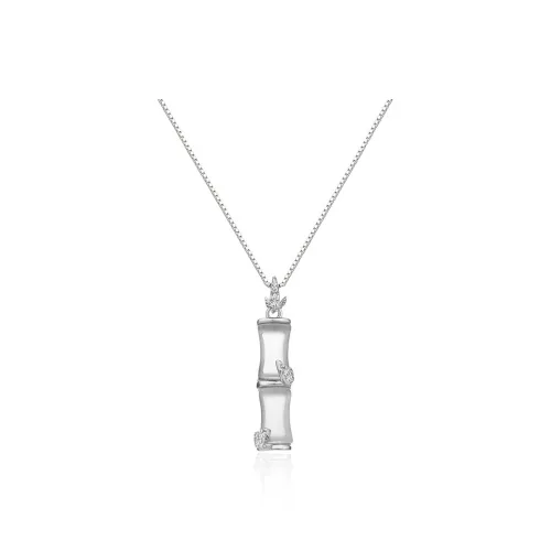 Emerald Chalcedony Necklaces Women's