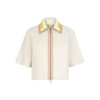 FENDI SS24 Jackets Coats Women's Beige