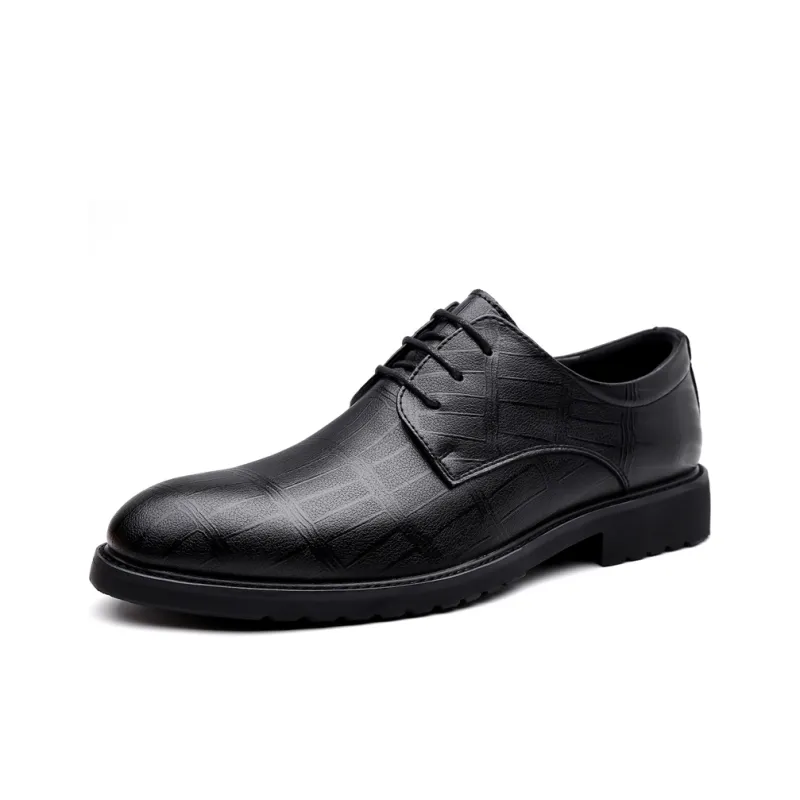Poitulas Dress Shoes Men's Black-0