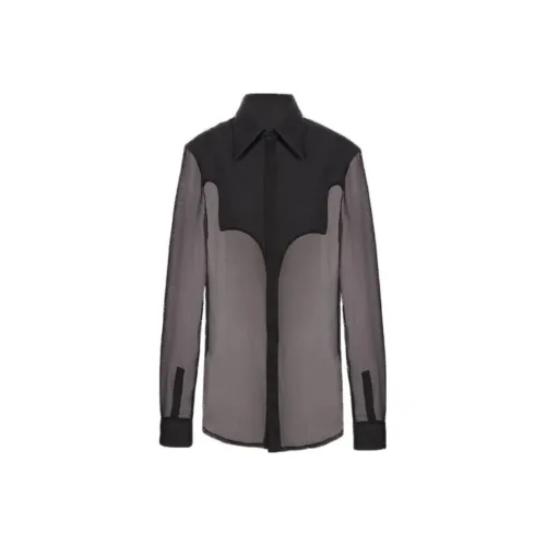 BALMAIN Western Cut Out Detailed Shirt