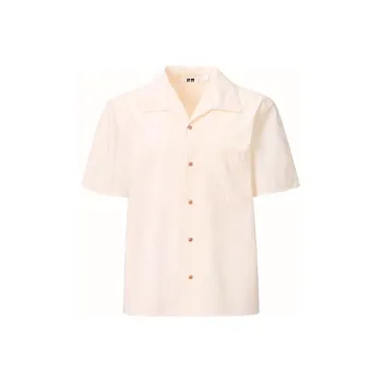 UNIQLO Shirt Women's Pastel Pink