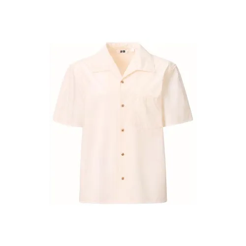 UNIQLO Shirt Women's Pastel Pink
