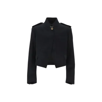 Chloé Stand Collar Cropped Jacket