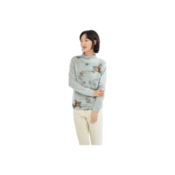 MIHUANG Cashmere Sweater Women's Night Curtain