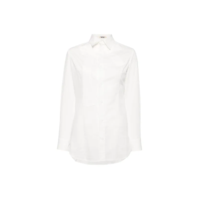 Yohji Yamamoto Bow detail Cotton Shirt-0