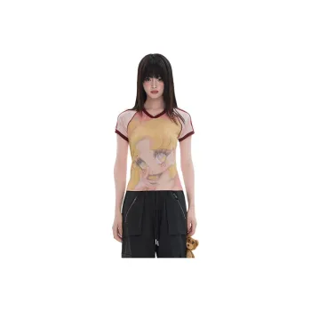 LALABOBO T Shirts Women's Pink