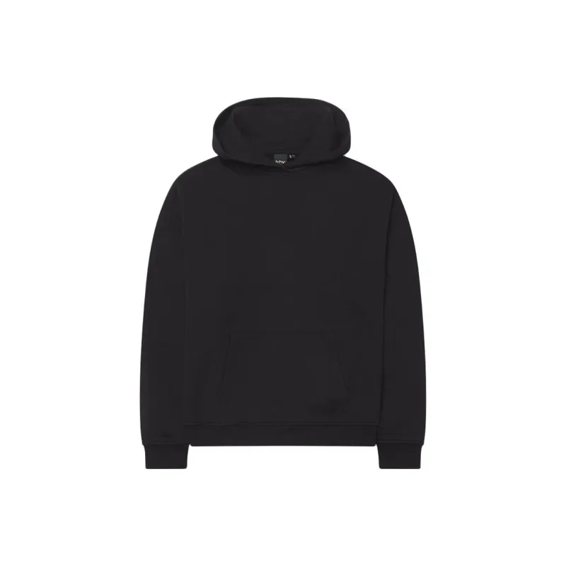 Khy FW23 DROP 003 Collection Fleece Oversized Hoodie Sweatshirt Unisex Black-0