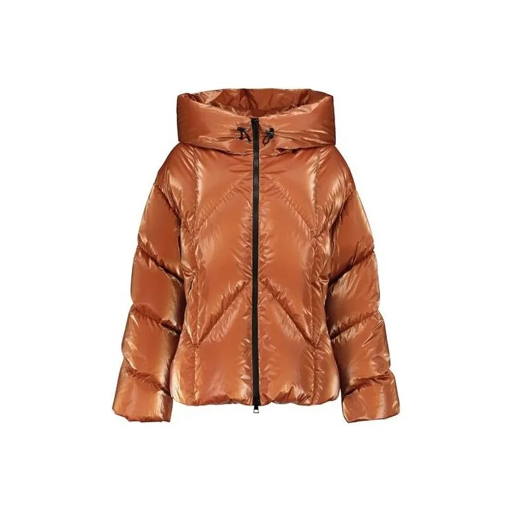 Moncler Down Jackets Women's Orange-0