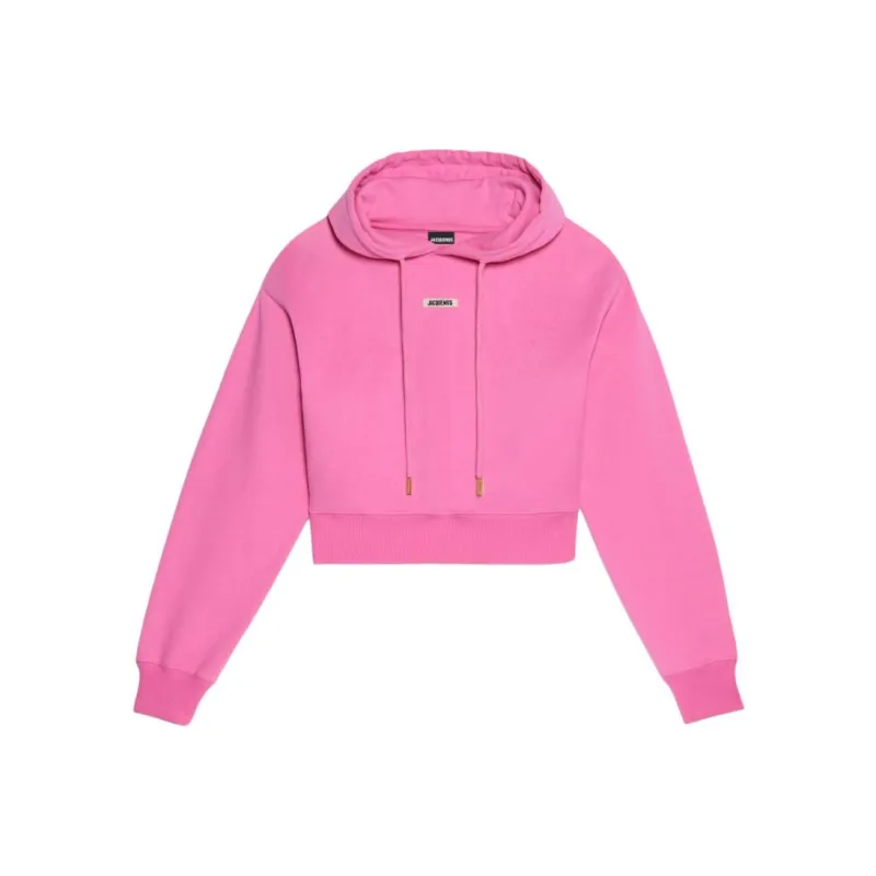 Jacquemus Le Hoodie Gros Grain 'Pink'-0