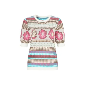 JZ Juzui Knitwear Women's Blossom Pink Red