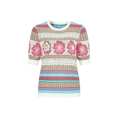 JZ Juzui Knitwear Women's Blossom Pink Red