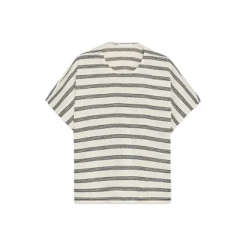 ZARA T Shirt Women's White/Black
