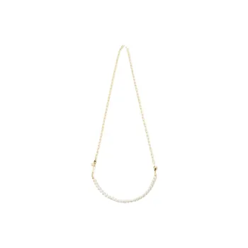 Beams Brass Necklaces Unisex Gold