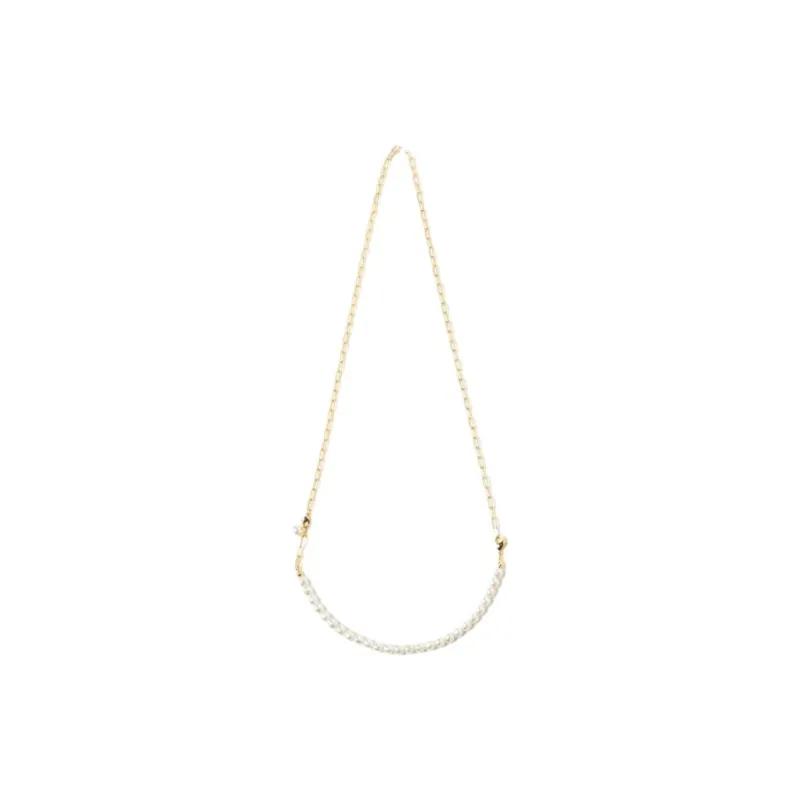 Beams Brass Necklaces Unisex Gold-0