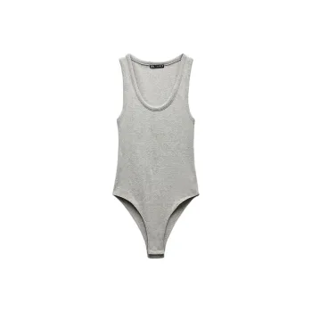 ZARA Bodysuits Women's Gray