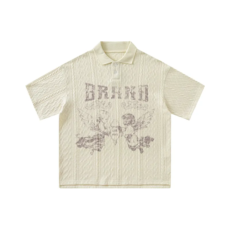 BEAR UNION Polo Shirt Unisex Ecru-0