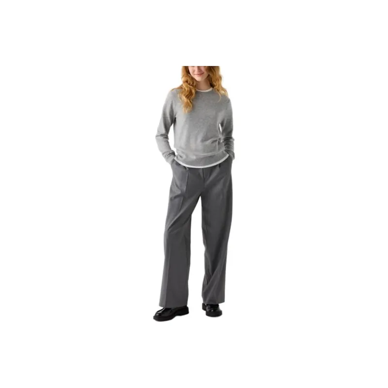 UNIQLO Cashmere Sweater Women's Mist Gray-0