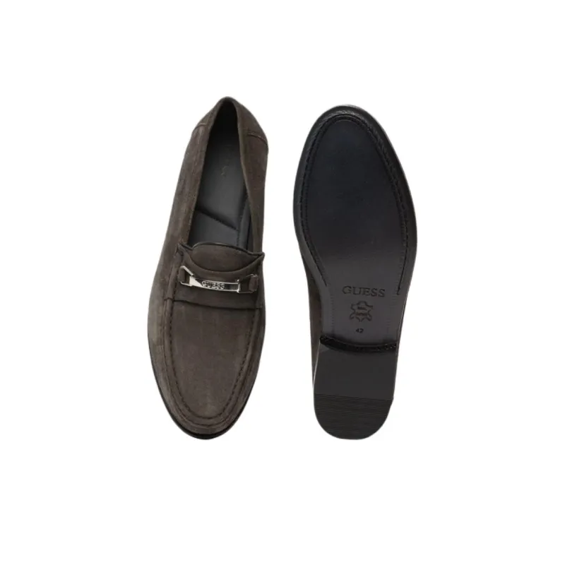 GUESS Loafers Men Coal Gray-2