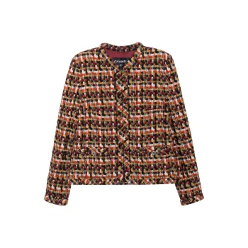 CHANEL 1986 1988 Tweed Jacket