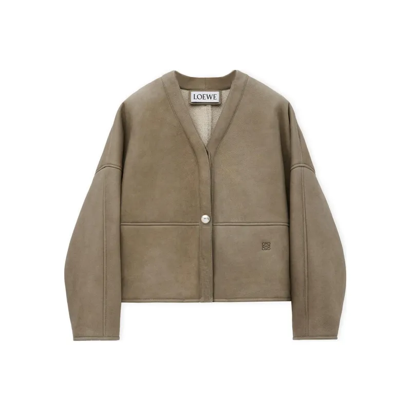 LOEWE SS25 Women's Pre Selection Collection Jackets & Coats Women's Green-0