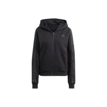 Adidas Free Shipping With AdiClub All Szn French Terry 3 Stripes Garment Wash Full Zip Hoodie