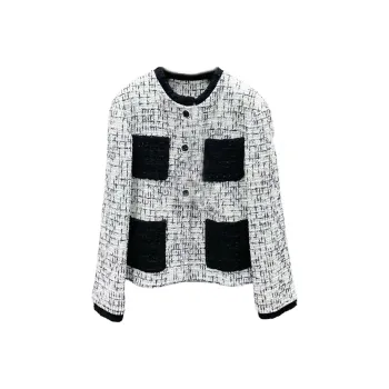 CHANEL 22C Early Spring Vacation Collection Jackets & Coats Women's White
