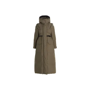 Sacai Down Jackets Women's Green