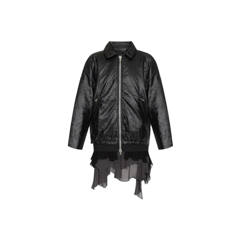 DIESEL Jackets & Coats Women's Black-0