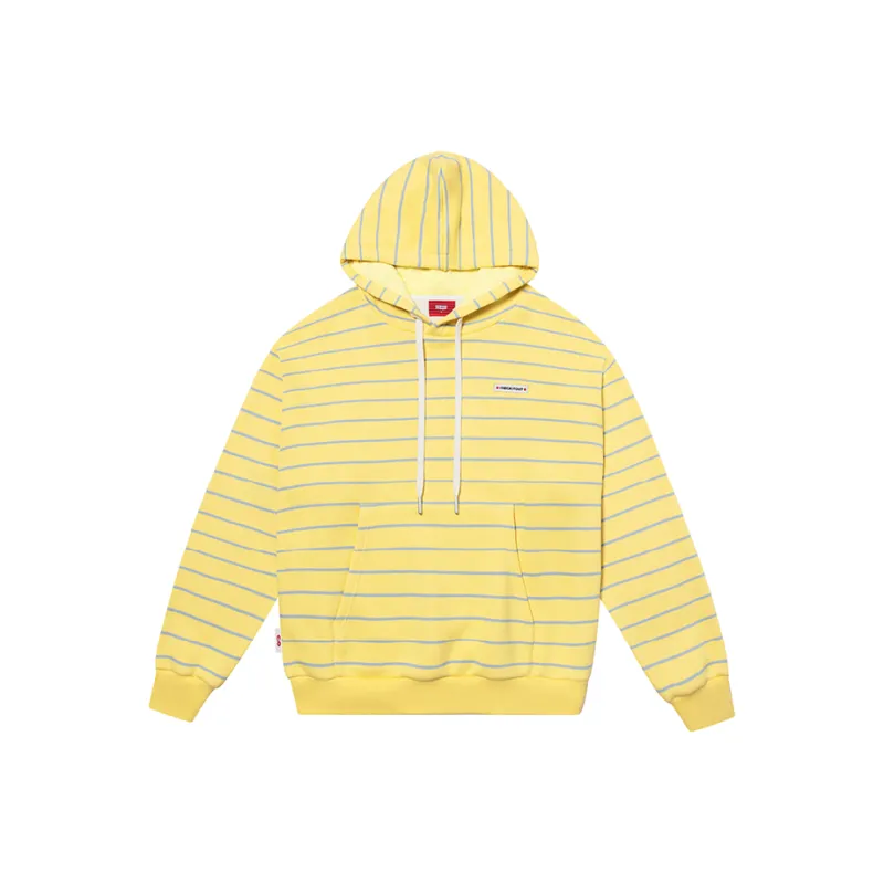 Checkitout Sweatshirt Unisex Warm Glow Yellow/Light Blue-2