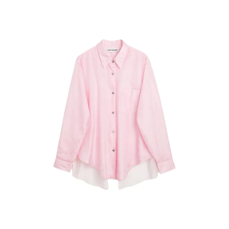 OUR LEGACY Apron Cotton silk Shirt-0