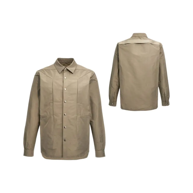 RICK OWENS Fogpocket Outershirt-2