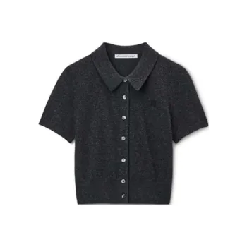 Alexander Wang Logo embroidered Top