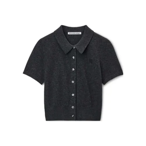 Alexander Wang Logo embroidered Top