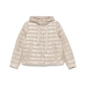 HERNO Quilted Hooded Drawstring Puffer Jacket