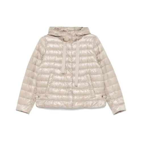 HERNO Quilted Hooded Drawstring Puffer Jacket