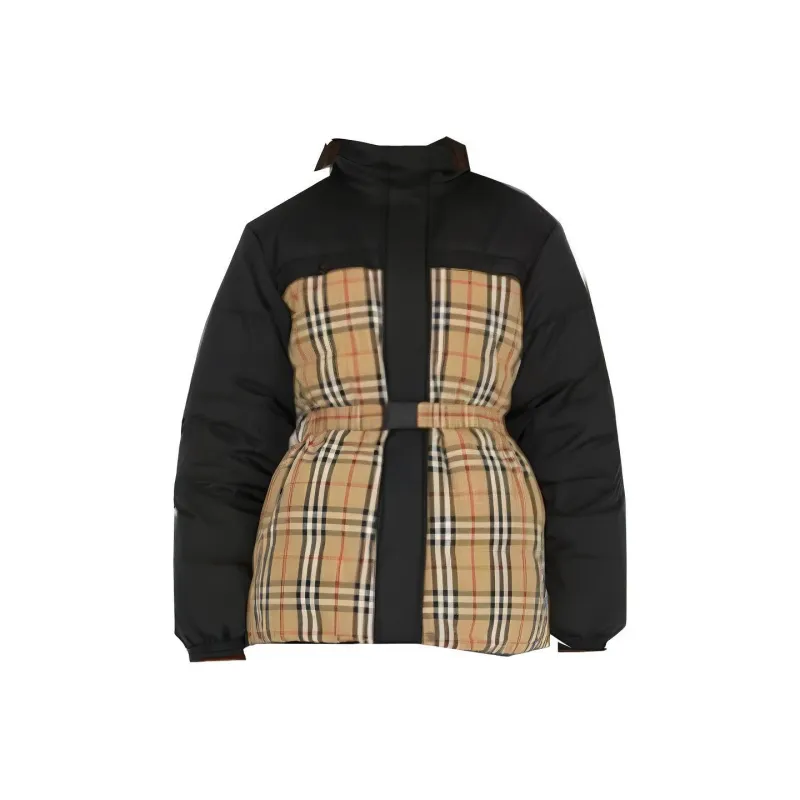 Burberry Belted Waist Reversible Padded Jacket-0