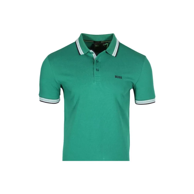 HUGO BOSS Polo Shirt Men's Green-3