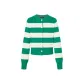 Green White Stripes