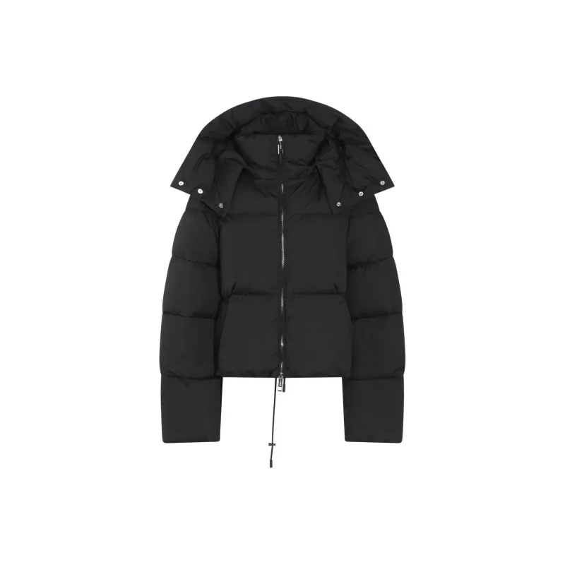 SportMax High Neck Zip Up Jacket-0