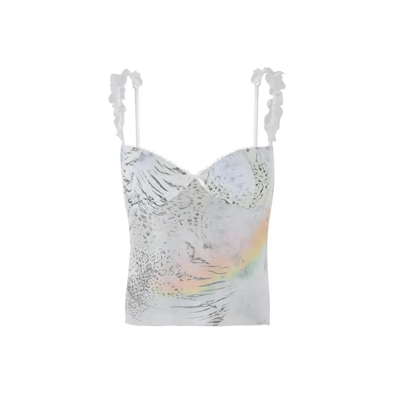 Tiger Mist JOSEPHINE TOP Camisole Women's White-0